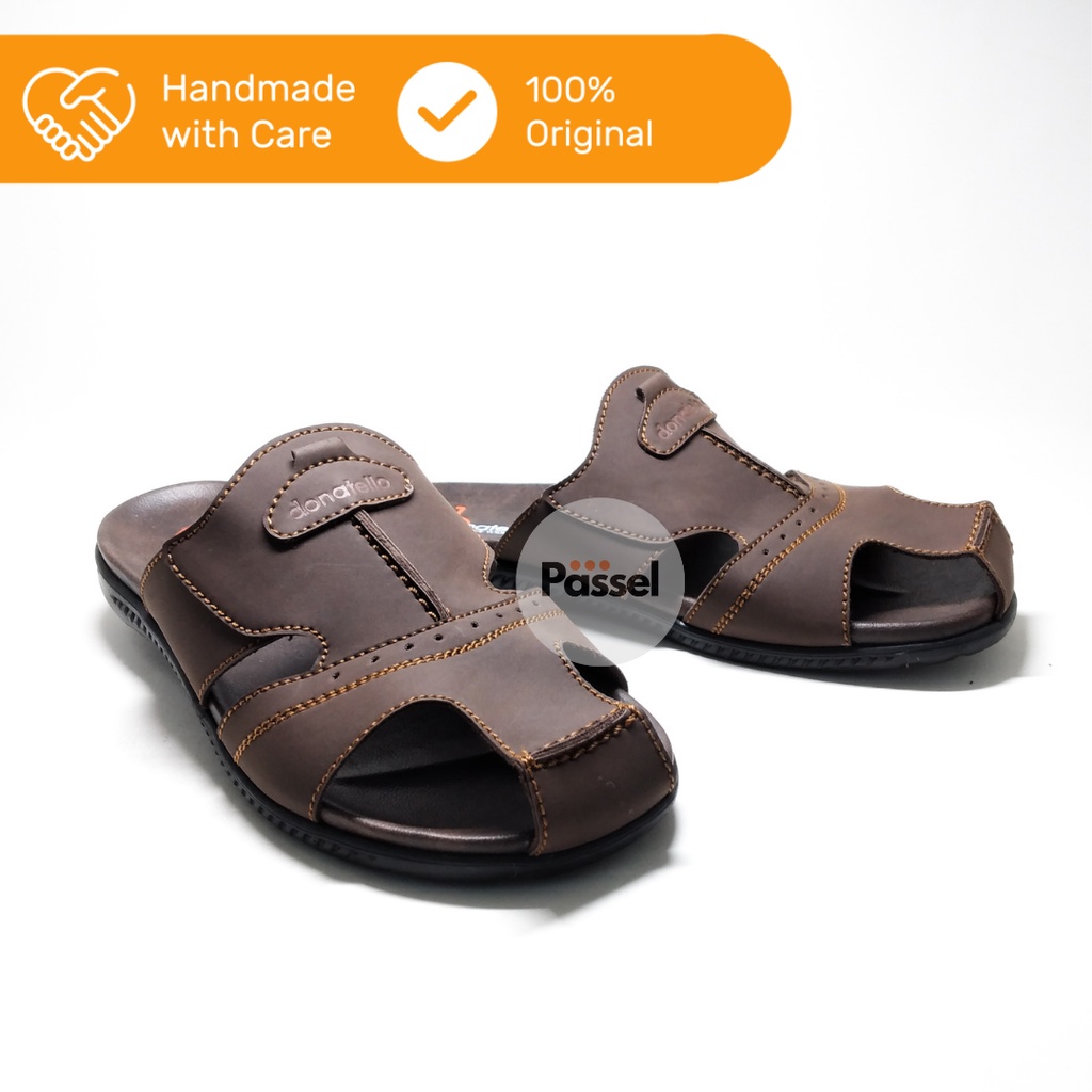 Donatello Sz. 39-43 Sandal Bustong Pria Kasual | NO840201 / NO840202