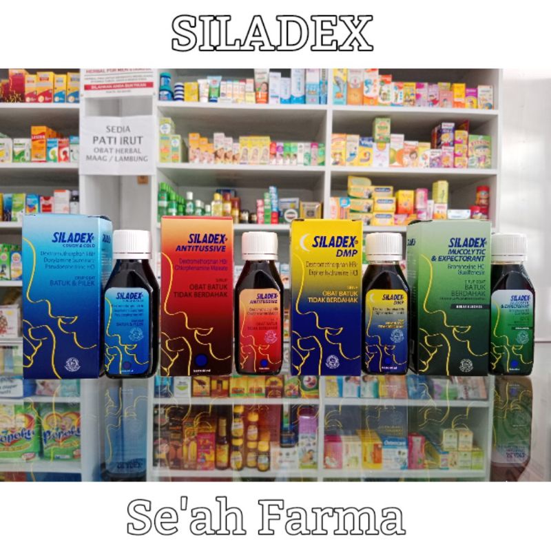 SILADEX ATT // SILADEX DMP // SILADEX MUCOLYTIC & EXP // SILADEX BATUK & PILEK // SILADEX FLU