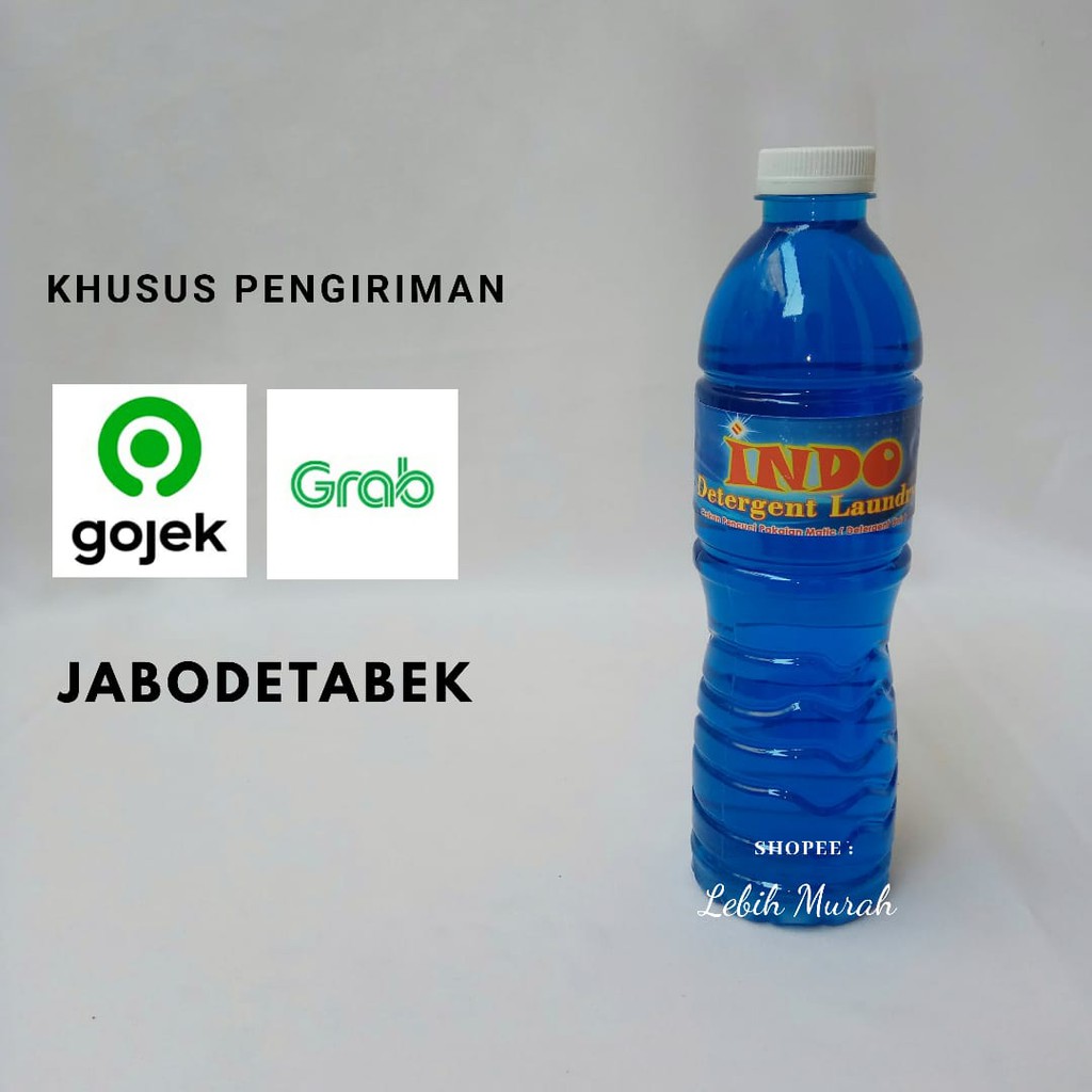 Jual Detergent cair murah Indo Detergent laundry 600ml