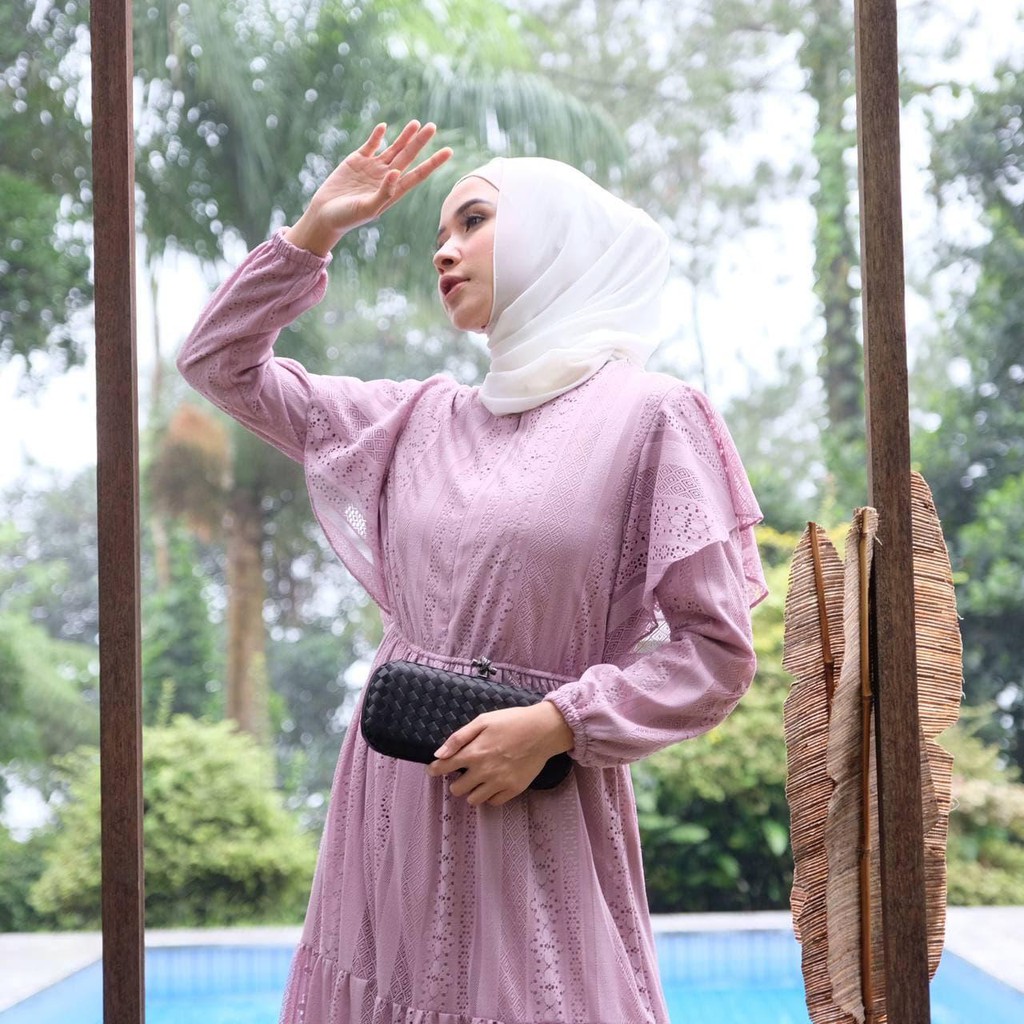 MARIZHA BRUKAT DRESS/DRSS BRUKAT ld 100/DRESS MATERNITY/GAMIS BRUKAT/GAMIS KONDANGAN