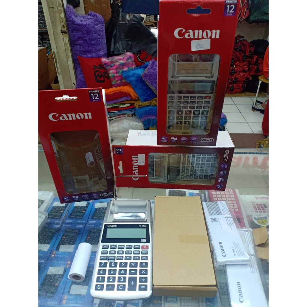 

RB Canon Printing Calculator P1-DTSC - Kalkulator Kasir Printer Struk P1 CANON P1-DTC Printing
