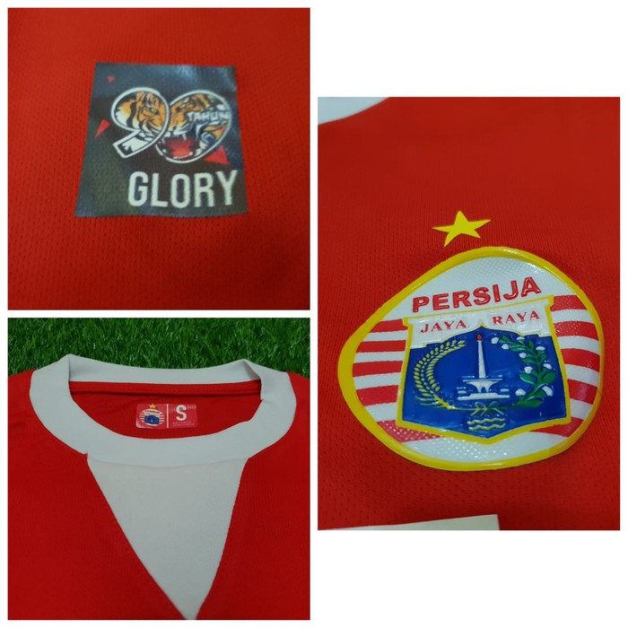 JERSEY PERSIJA JAKARTA 2019 2020 HOME LIGA 1 BOLA GRADE ORI KUALITAS JAMINAN