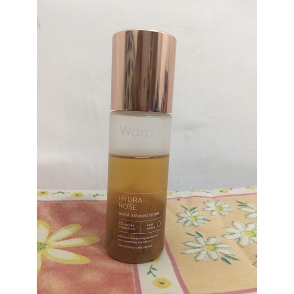 preloved WARDAH HYDRA ROSE petal infused toner 100 ml