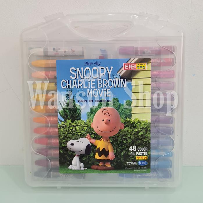 

CRAYON KENKO EIEI 48 WARNA SNOOPY SERIES / OIL PASTEL KENKO 48 WARNA