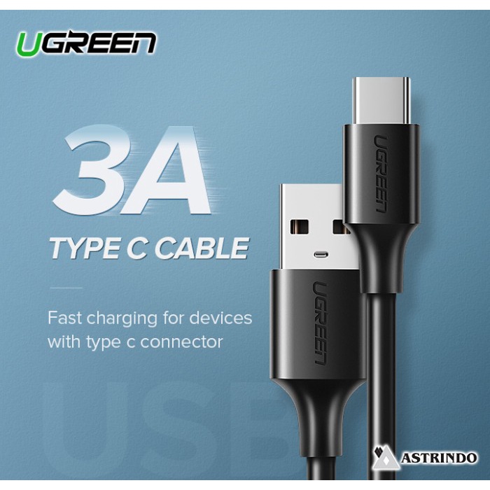 UGREEN Kabel USB-C to USB-A (Fast Charging) - US287