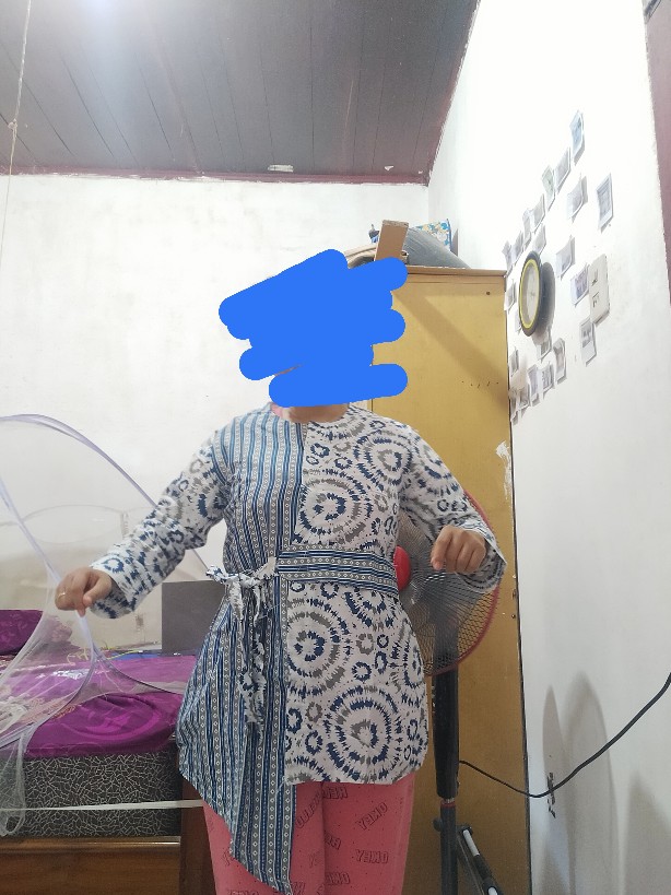 Atasan Batik Dolby Dolbi Dobby Doby Tenun Sutra Tulis Halus Katun Atbm Baron ,sarombit Atasan