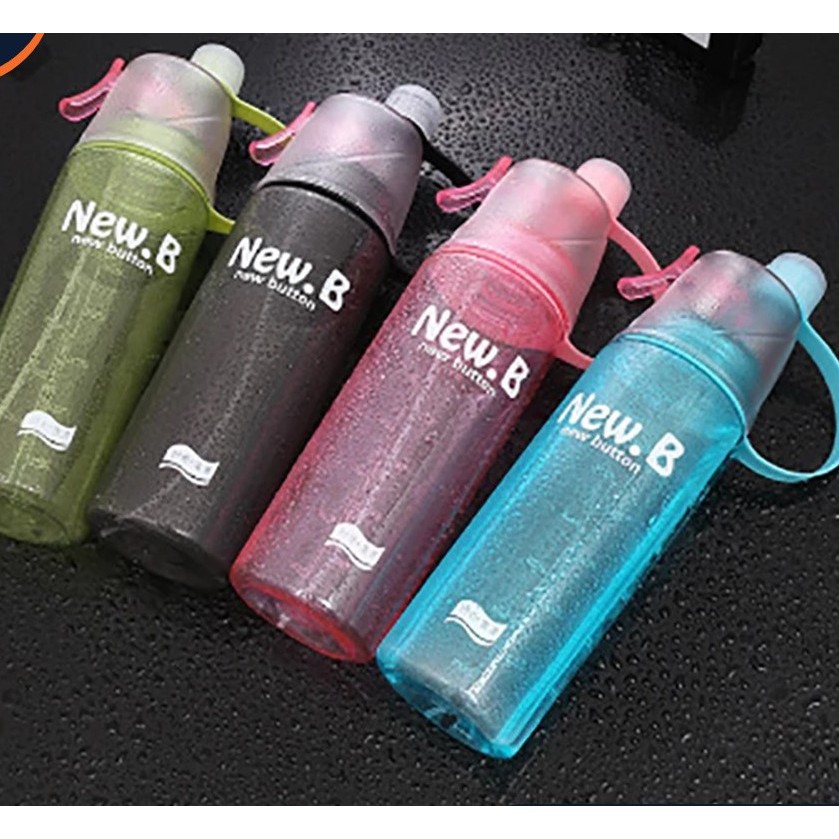 Botol Minum Spray Sport Water Bottle New B / Now E 600ML