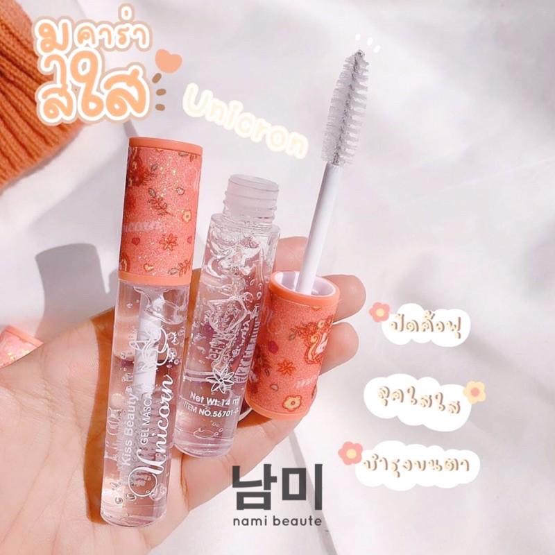 Maskara gel bening unicorn kiss beauty thailand