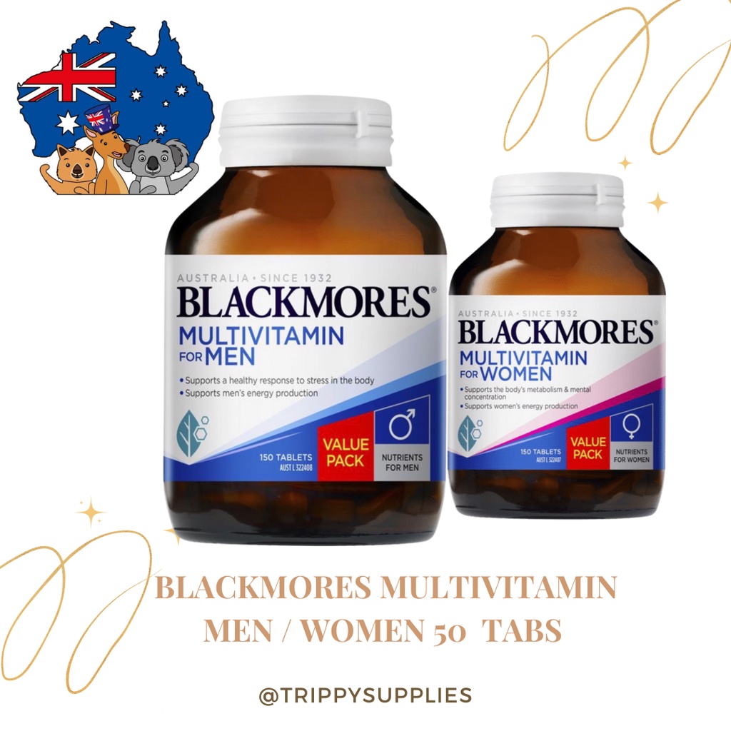 BLACKMORES MULTIVITAMIN FOR MEN / WOMEN - 50 TABLETS