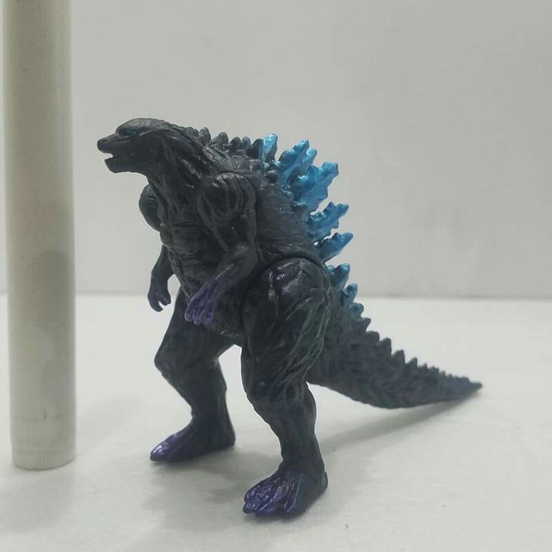 mainan monster figurGodzilla 2001burn automic blast