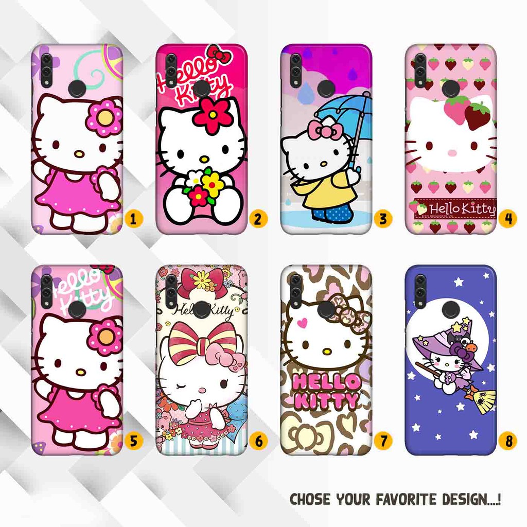 Premium Custom Case Huawei Honor 10 Lite Hello Kitty Casing Hardcase Full Print