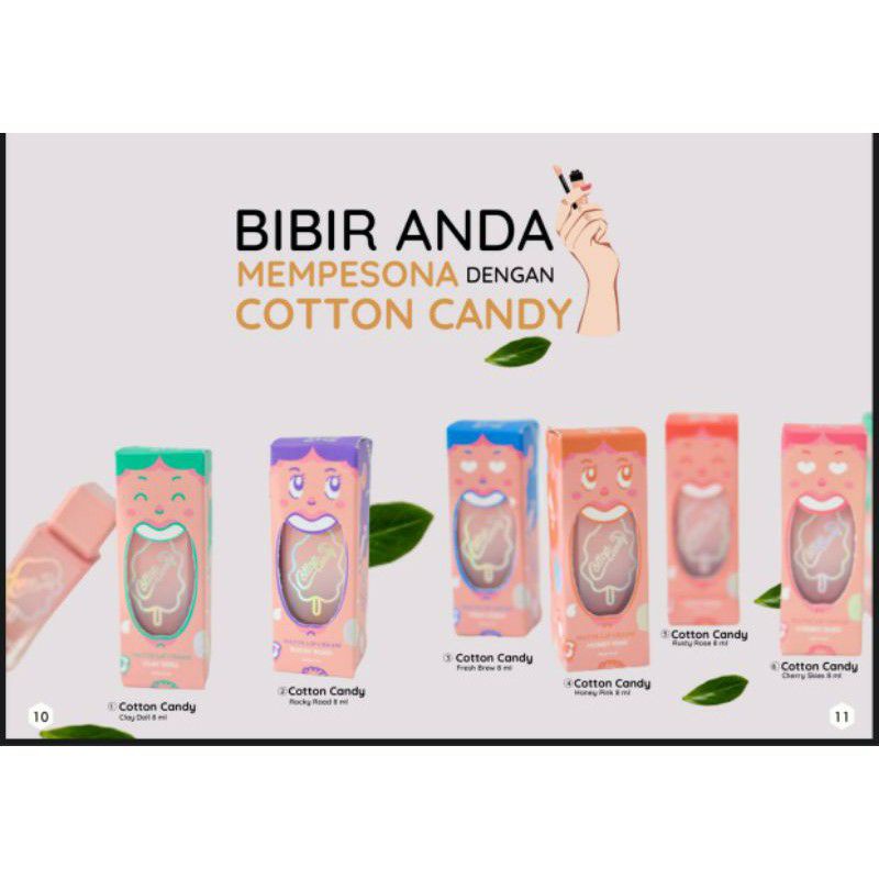 ☃Cutezz_Ching1☃Cotton Candy Matte Lip Cream 8ml