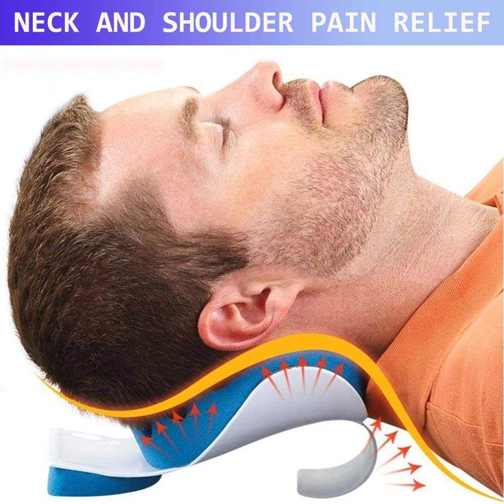 FatihShop TaffSPORT Bantal Relaksasi Leher Punggung Neck Pain Relief - HBF001