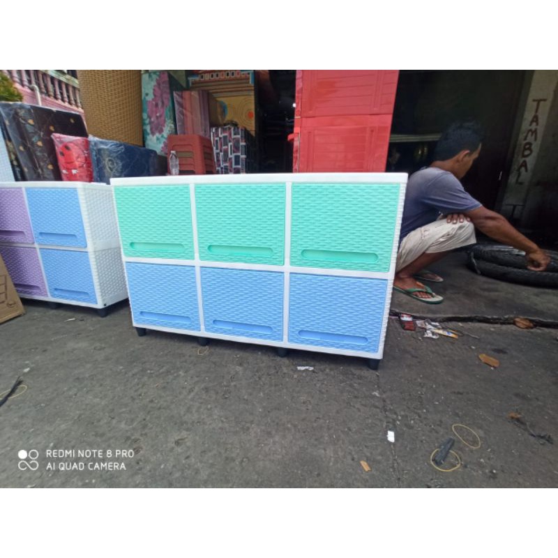 LEMARI CLUB FLIP TCFR SUSUN 2  LEMARI PLASTIK CLUB