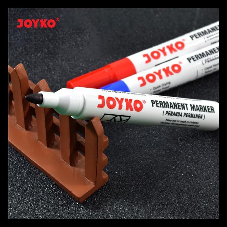 

Permanent Marker / Spidol Permanen Joyko Pm-17 / 1 Box 12 Pcs Terlaris