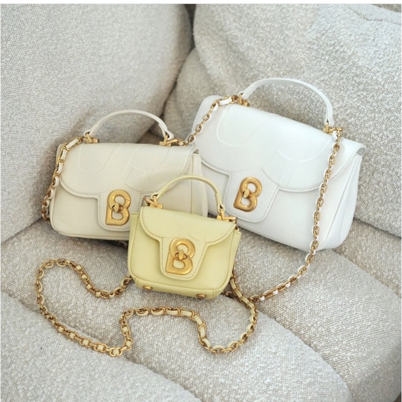 PL Alma Flap bag Small sugar Buttonscarves (mba Devi)