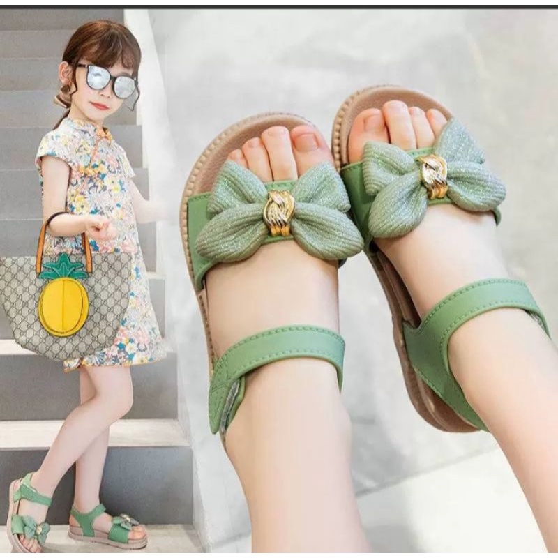 {COD} Sandal Sepatu Anak Perempuan Aluna/Sandal Sepatu Import/Sandal Sepatu Casual mulai Size 26-35