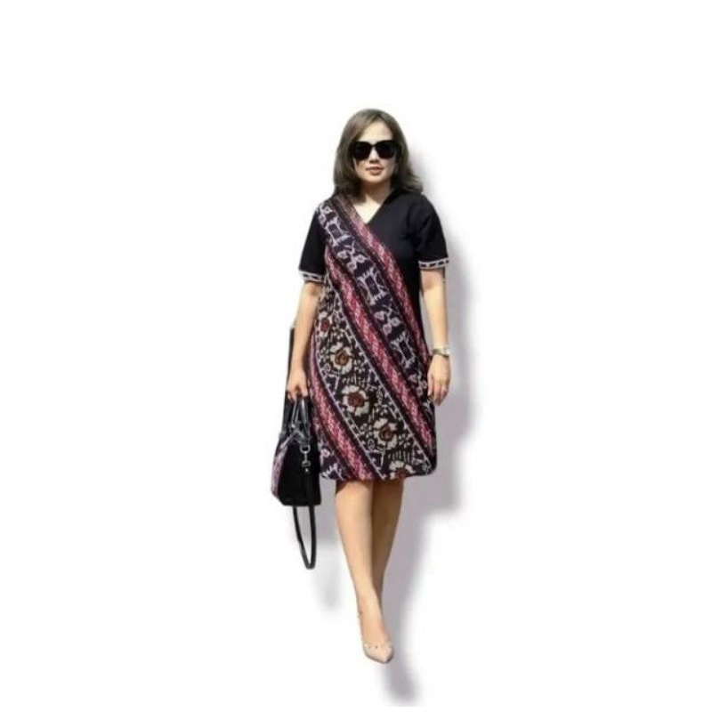 Couple Dress tunik tenun motive ntt