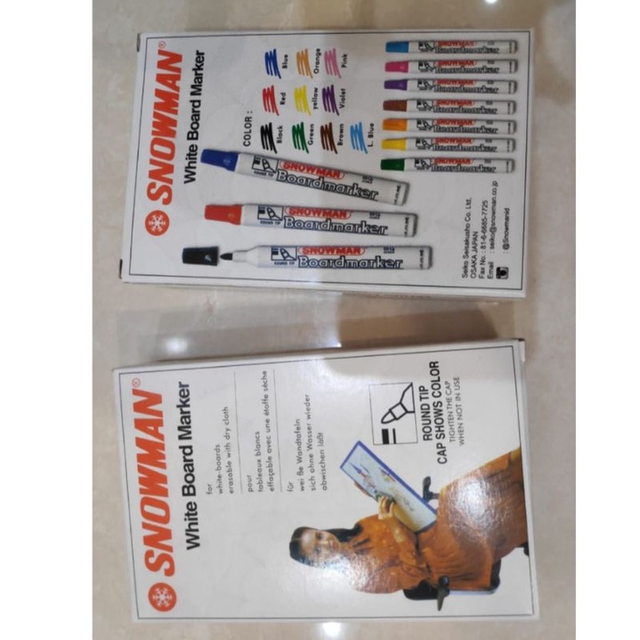 

(PCS) SPIDOL WHITEBOARD/ SNOWMAN BG 12 / SPIDOL PAPAN TULIS