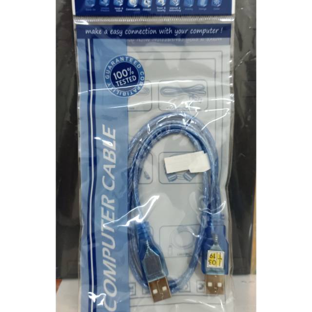 KABEL/CABLE USB GEDE-GEDE BIRU NYK