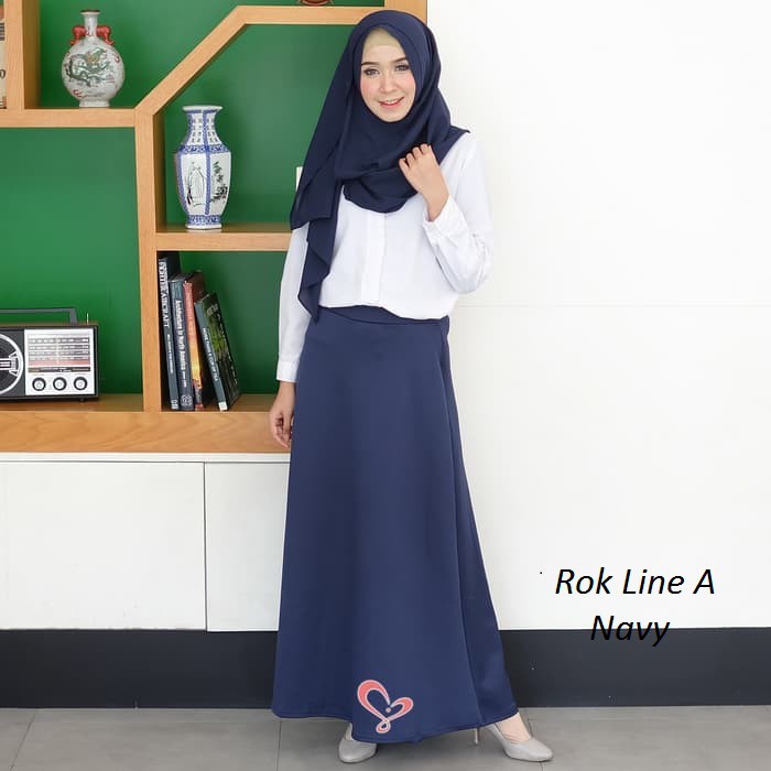 [ALLSIZE] PREMIUM Rok span Line A Rok span kerja wanita kantor/rok wiron wanita office/formal casual