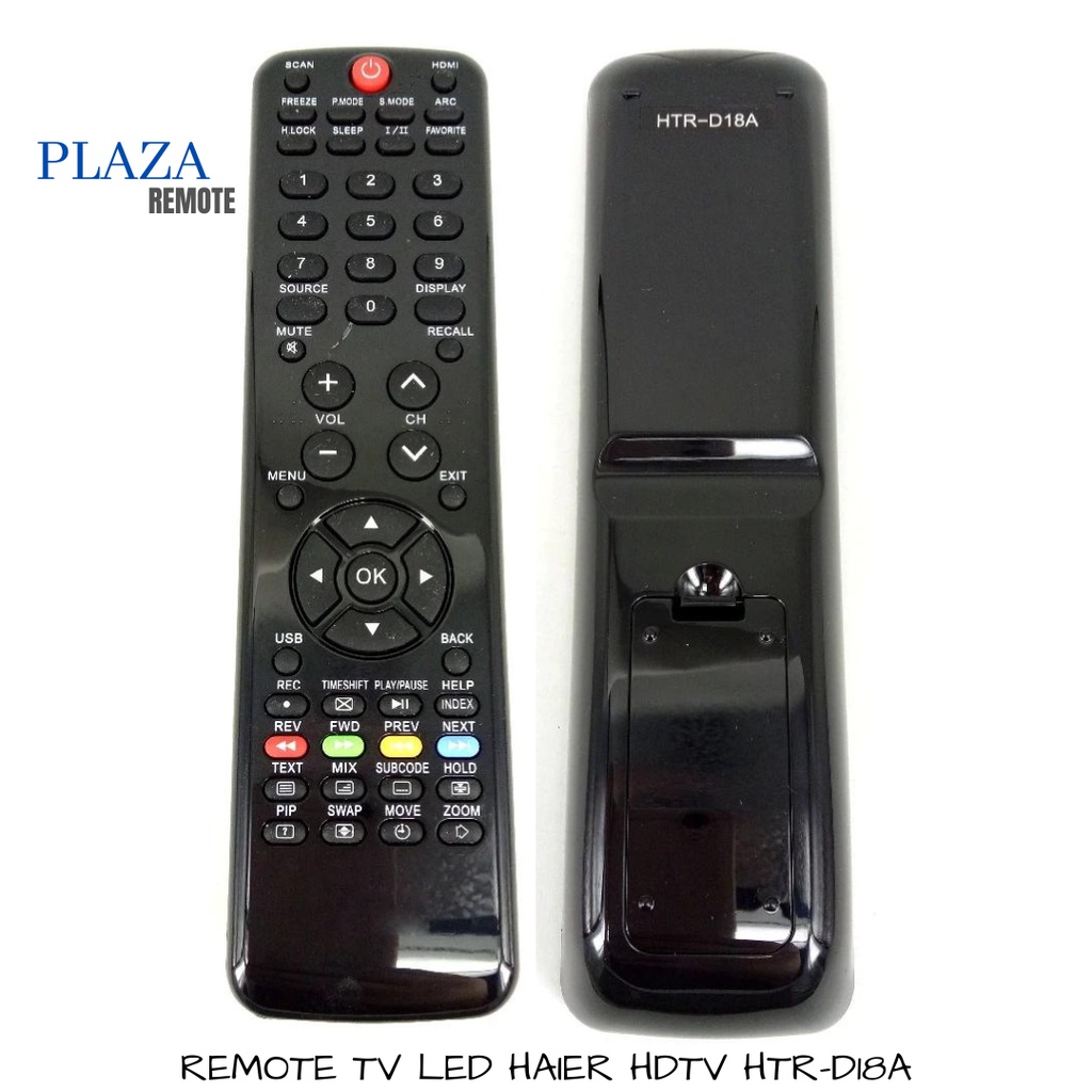 REMOTE TV SANYO HAIER D18A REMOT PENGGANTI