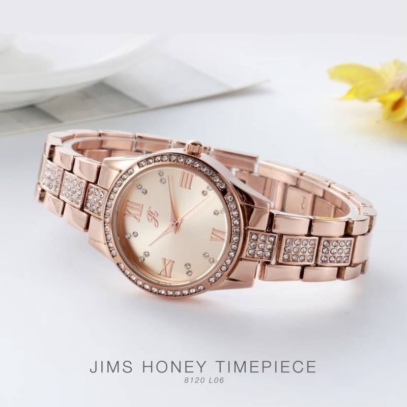 JAM TANGAN WANITA KODE 8120 JIMSHONEY (JHW 8120 )