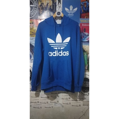 Adidas Trefoil Blue Hoodie