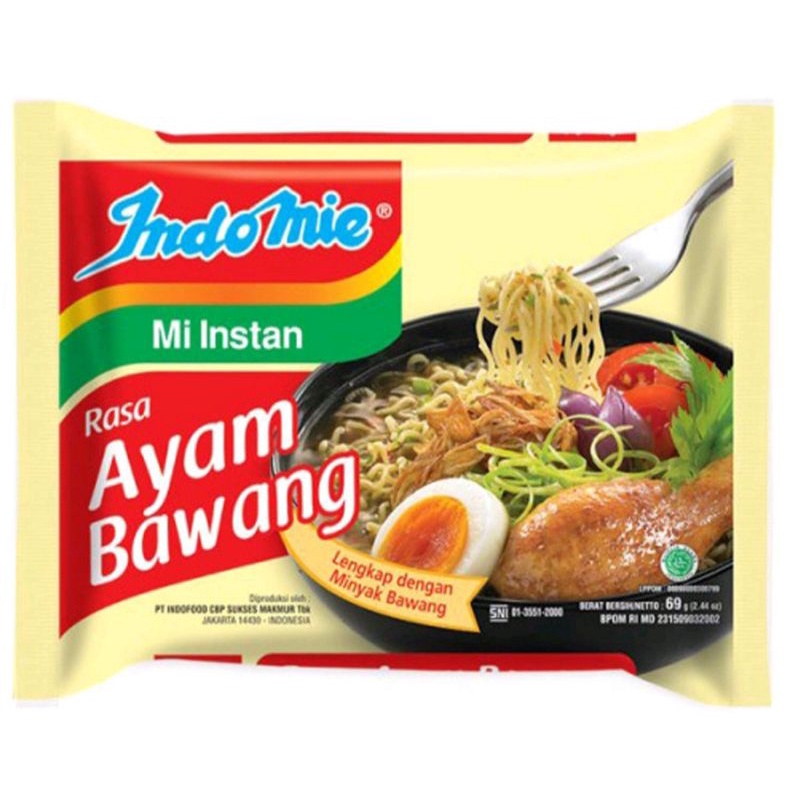 

Mi Instan Rasa Ayam Bawang 70gr