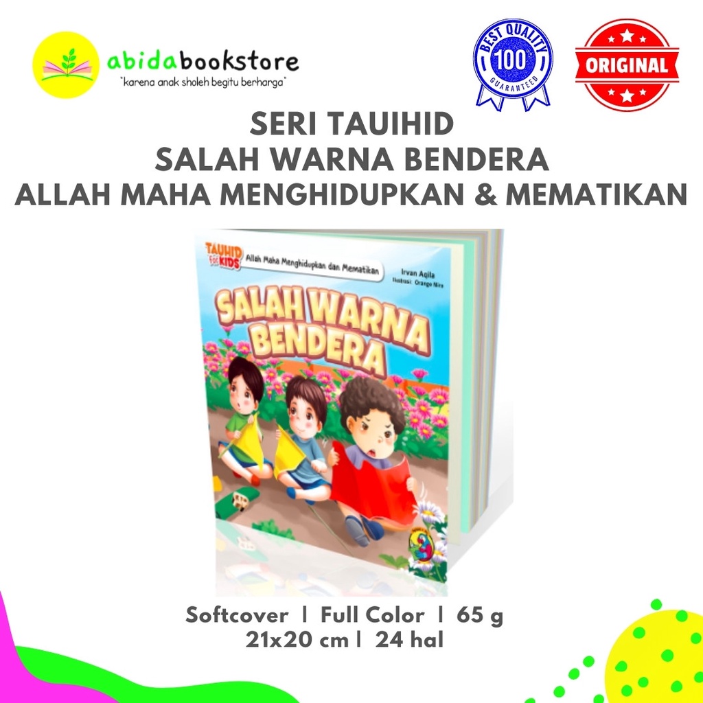 Jual Seri Tauhid For Kids - Allah Menghidupkan Dan Mematikan - Salah ...