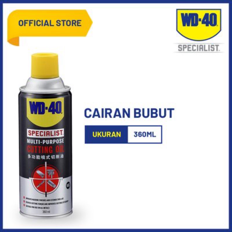 WD-40 Specialist Cutting Oil 360ml - Cairan Bubut atau Oil Bromus