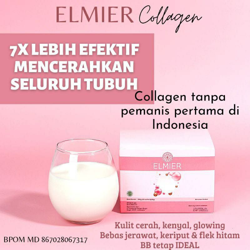 ELMIER COLLAGEN ORIGINAL PRODUCT COLLAGEN NO SUGAR ADDED