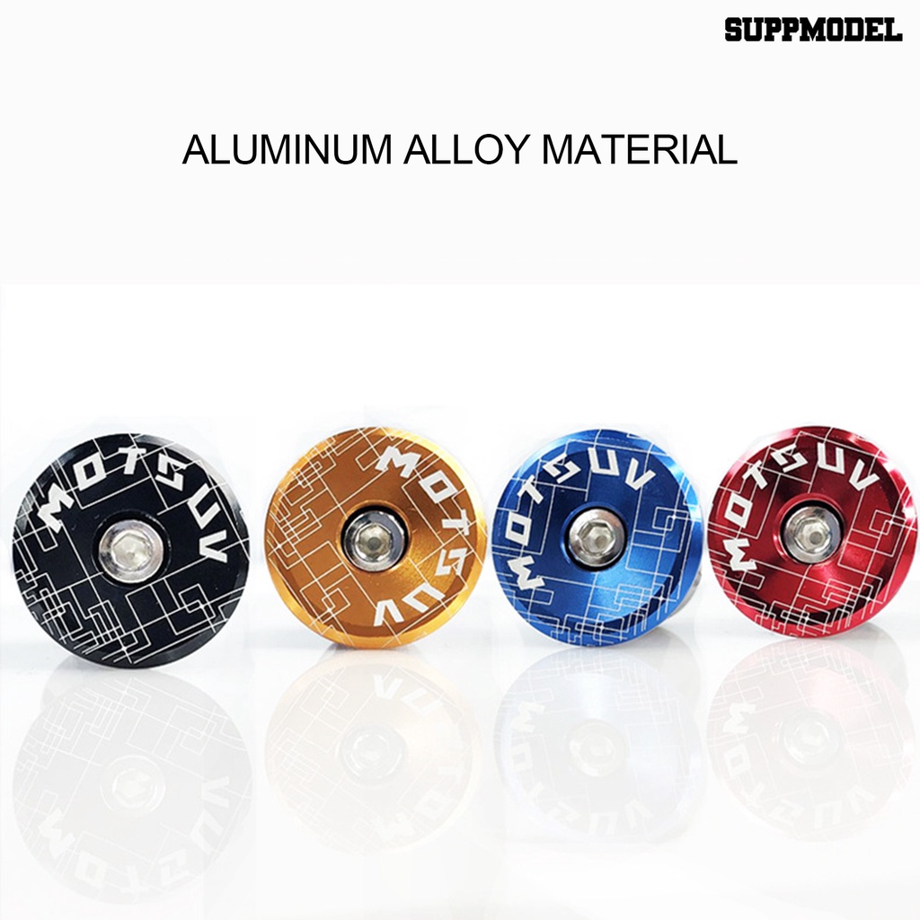 2pcs Tutup Ujung Stang Sepeda Gunung MTB Bahan Aluminum Alloy