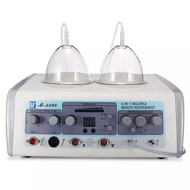 Alat facial 6 fungsi couter ultrasound hf vacum &amp; spray vacum payudara