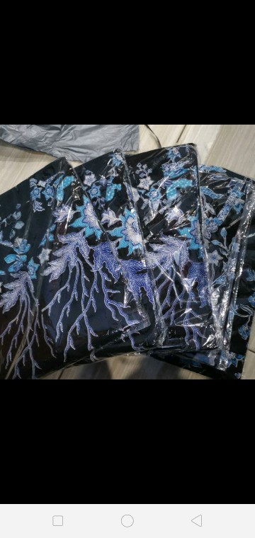 [batikcople.id]batik Couple Keluarga Sania Ruffle Ori Ndoro Jowi Dnt Motif Termurah Di Shopee