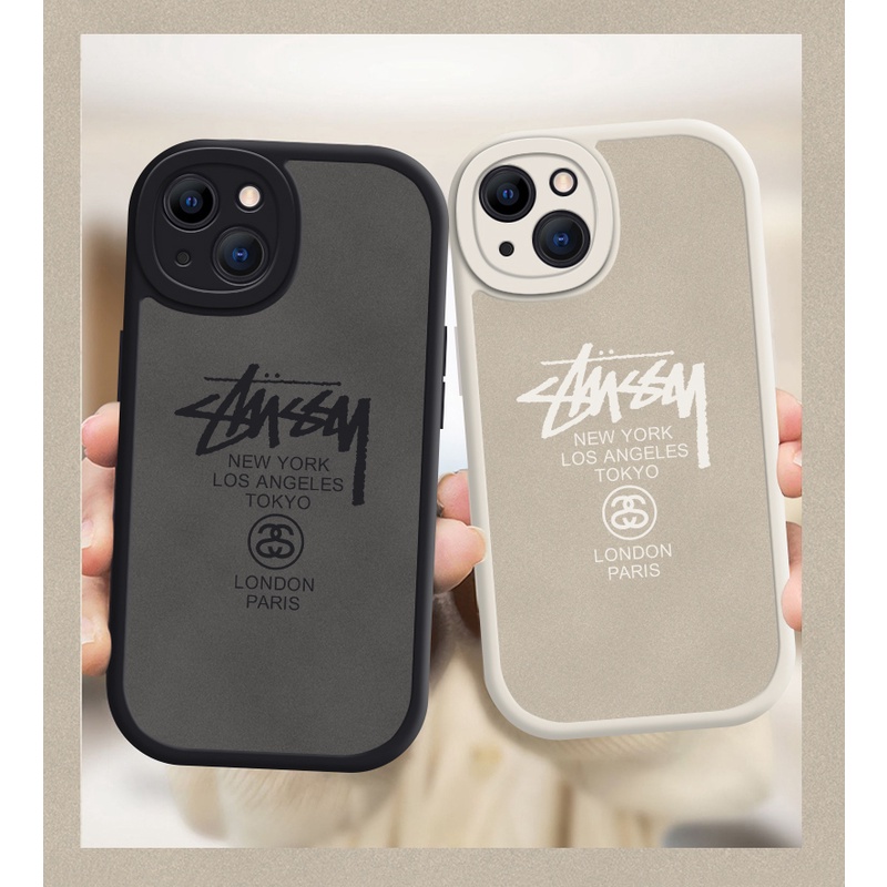 Soft Case Desain Brand Untuk iPhone 6 7 8 Plus X XR Xs 11 Pro Max 13 12