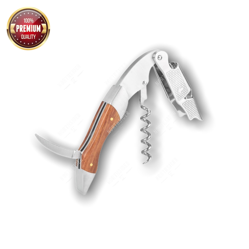 CORKSCREW - PEMBUKA BOTOL WINE - WINE OPENER - WINE SCREW - KO-412A