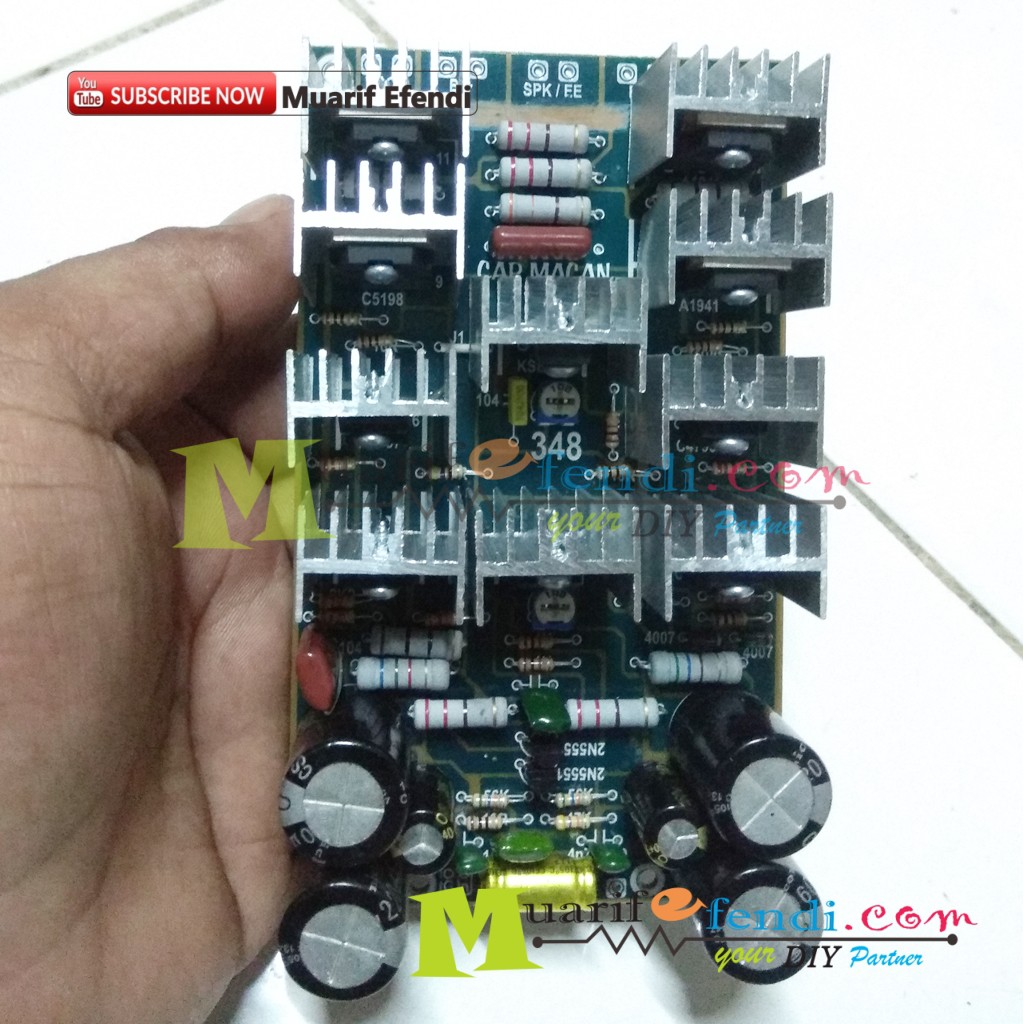KIT Driver Power Amplifier 4 tingkat FUSO 348