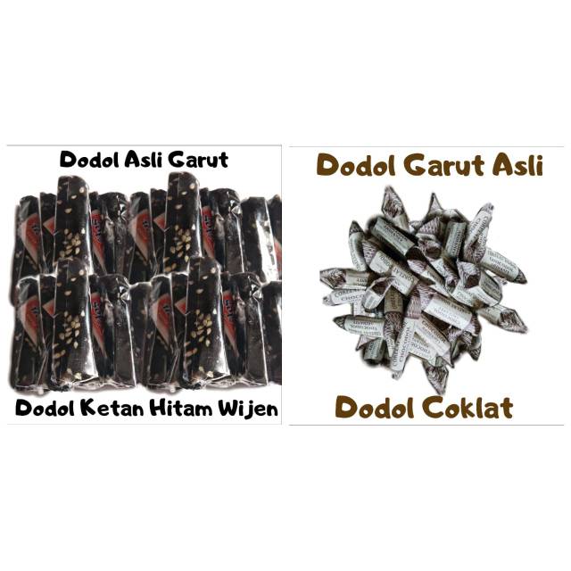 

Dodol Garut 500 gr Mix Ketan Hitam Wijen dan Coklat Cemilan Manis Camilan Khas Unik_x000D_ Snack Makanan