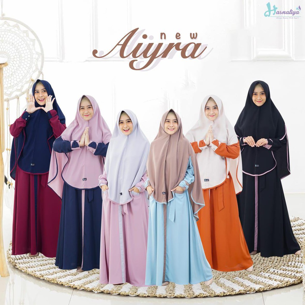 Gamis New Aiyra Series by Hasnaliya Hijab
