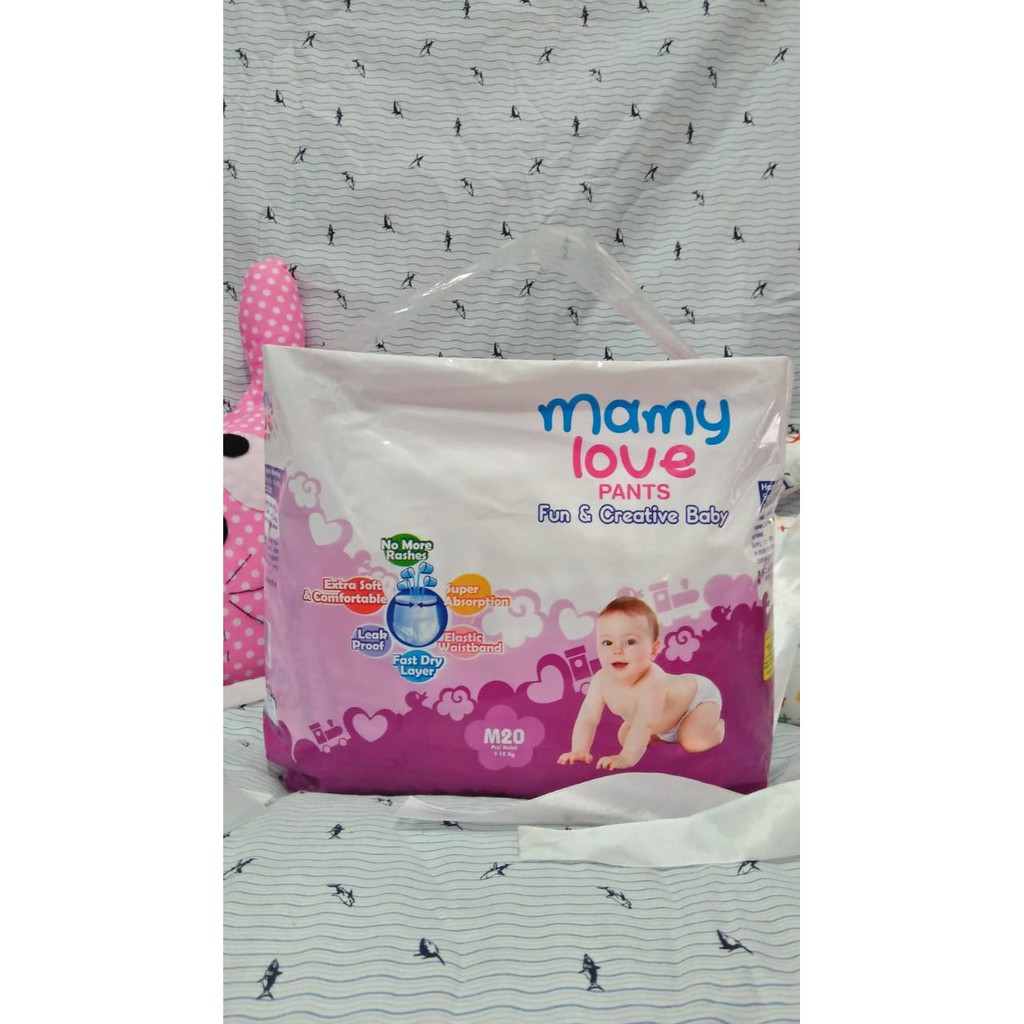 Mamy Love Pants M 20 - HTA SUSU / PAMPERS / DIAPERS