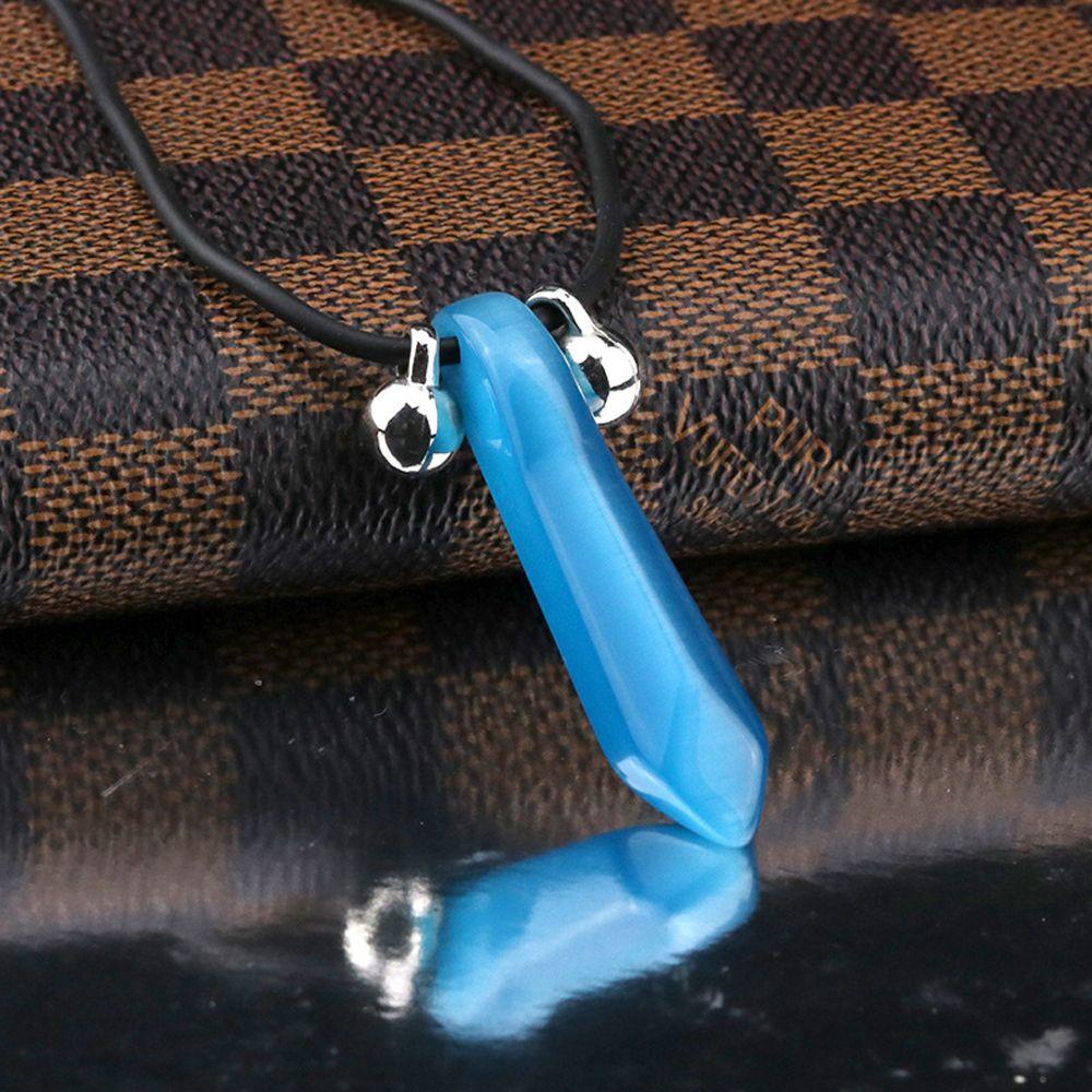 Needway Naruto Anime Kalung Adjustable Rantai Sederhana Aksesoris Pesta Temperamen Tsunade Kalung Rantai Klavikula Kristal