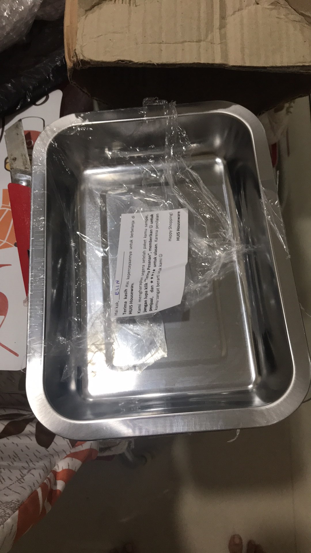 Nampan Stainless 27x20cm