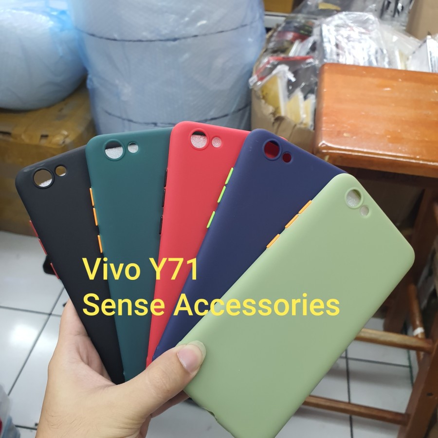 VIVO Y71 Y83 Soft Case Candy Proctector Camera Silicon Warna Premium