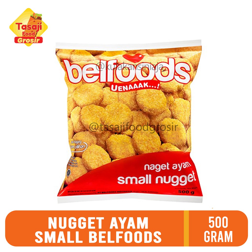 

Small Nugget / Nugget Ayam Belfoods 500 Gram