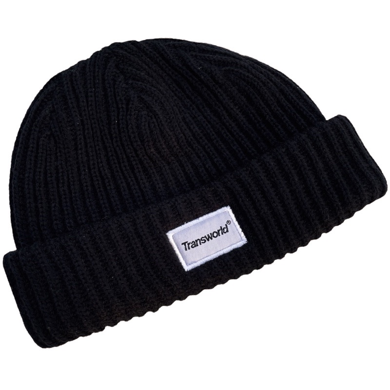 Transworld Beanie Hat Og Story Black