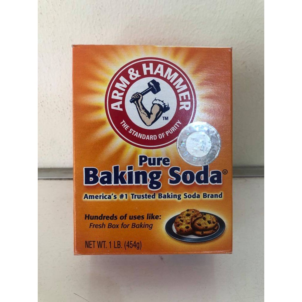 Baking Soda Arm and Hammer / Pure baking soda / Soda Kue USA 454g