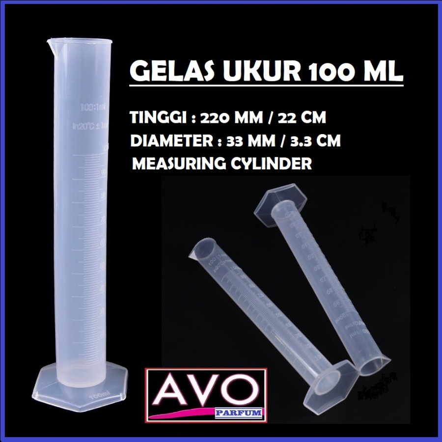 Gelas Ukur / Gelas Takar plastik / Ukuran - 100 ml