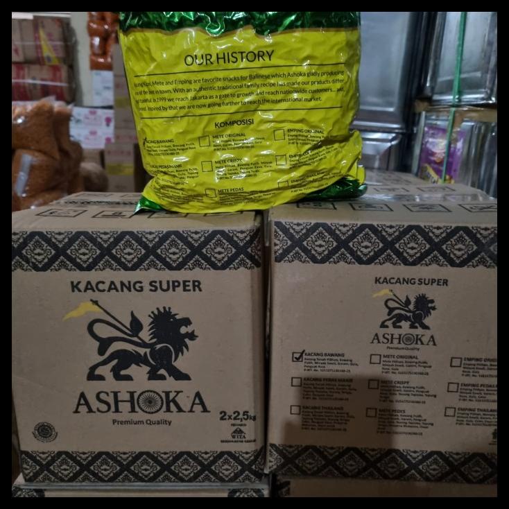 

DISKON TERBATAS !!! KACANG BAWANG ASHOKA 2.5KG TERLARIS