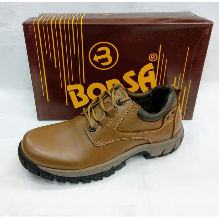 Sepatu kulit borsa 92213 sepatu kerja pria original